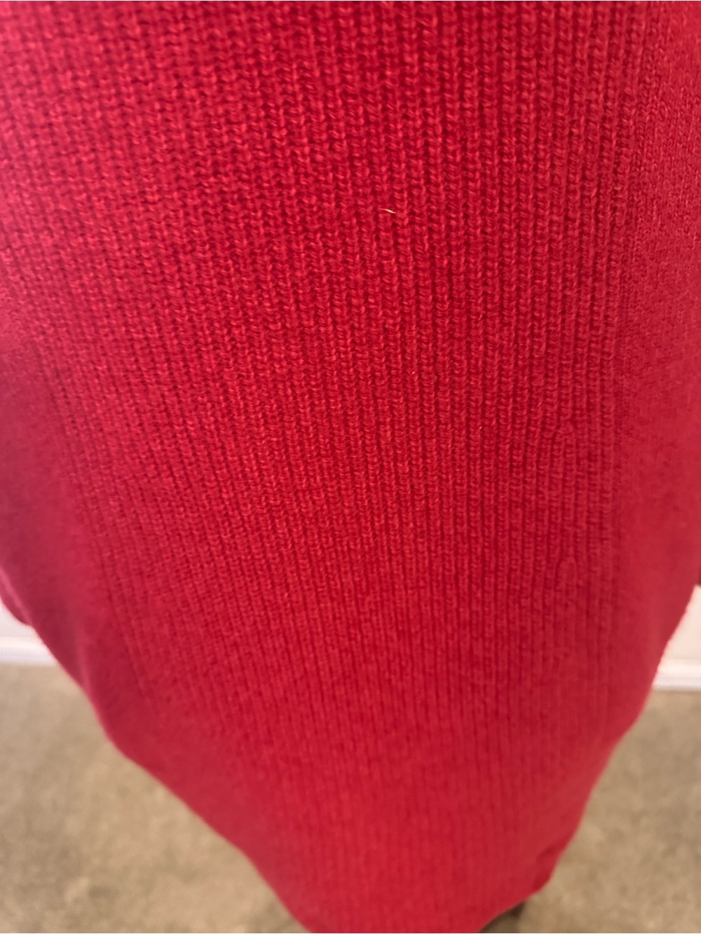 Morado Medium Red Hooded Coat 18” PTP - Picture 12 of 16